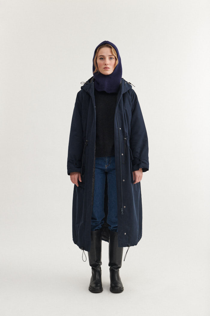 Basic Apparel Ajlin Parka Jakker 606 Sky Captain